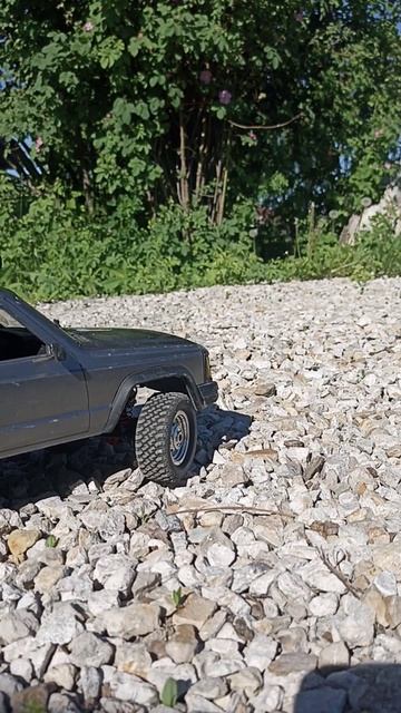 Катаемся на MN-78 Jeep Cherokee rc rccar crawler 4x4rc scale rclife rcmodel mn78 jeep