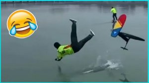 Лучшие смешные видео 🤣 - Люди, которые идиоты 🤣 Попробуй не смеяться - ОТ Funny Dog 🏖️ #58