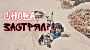 Мотоблок на гусеницах! Почему не едет по снегу? Подробный тест.