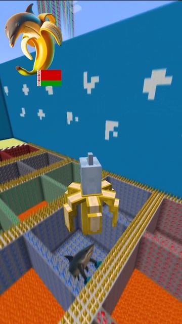 Lava Hole Jump Challenge🏆  Poppy Playtime X Gugu Gaga🎉 #minecraft #gugugaga