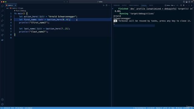 117. String Slices and String Literals смотреть онлайн