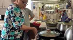 С внуком придумали картофельное оладьи. Вкуснотища.
