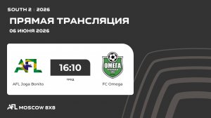 AFL26. South 2. Day 7. AFL Joga Bonito - FC Omega