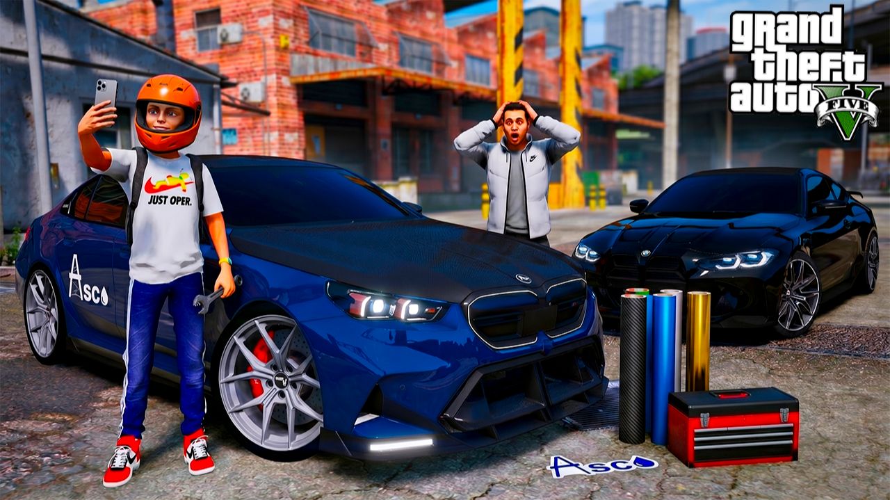 МОЯ НОВАЯ BMW M5 G90 ASCO! ЧТО ВИТЯ СДЕЛАЛ С МОЕЙ M5? ШАШКИ ПО ТРАССЕ С ОПЕРОМ! РЕАЛЬНАЯ ЖИЗНЬ ГТА 5 смотреть онлайн