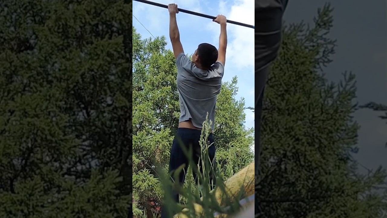10 pull ups - non stop