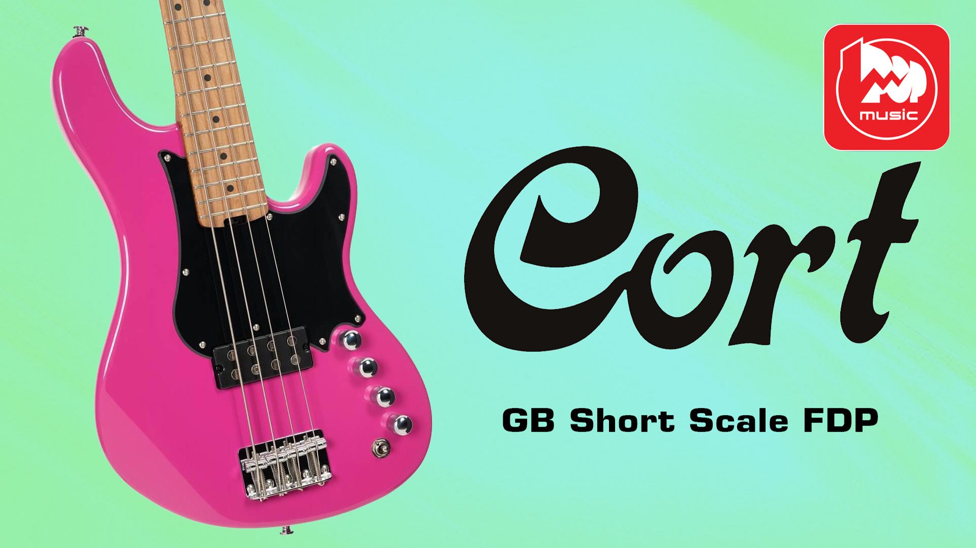 Бас-гитара Cort GB-Short-Scale с короткой мензурой смотреть онлайн
