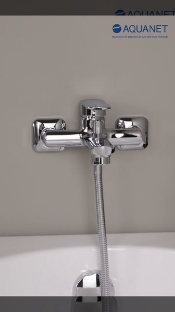 AF120-20С Aquanet Cinetic смеситель для ванны хром 216753