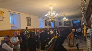 Праздничная Литургия в День Святого Духа в Храме Патриаршей школы на Сионе