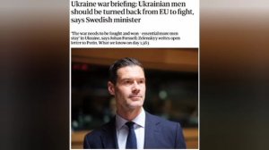 ‼️🇺🇦🇪🇺 Украинских мужчин нужно вернуть из ЕС для участия в войне, — министры Евросоюза