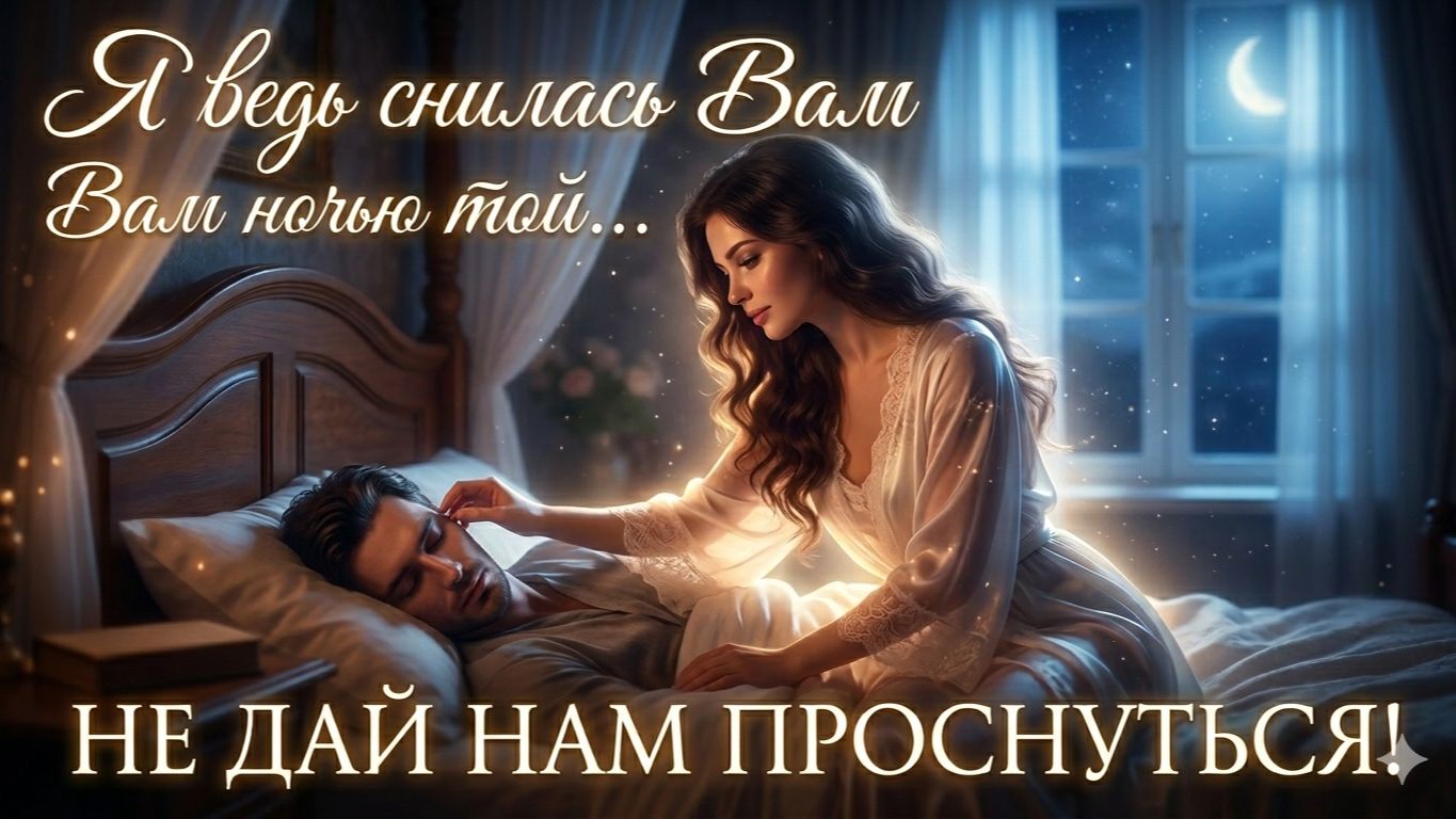 Я ведь снилась Вам💞🌙🌟