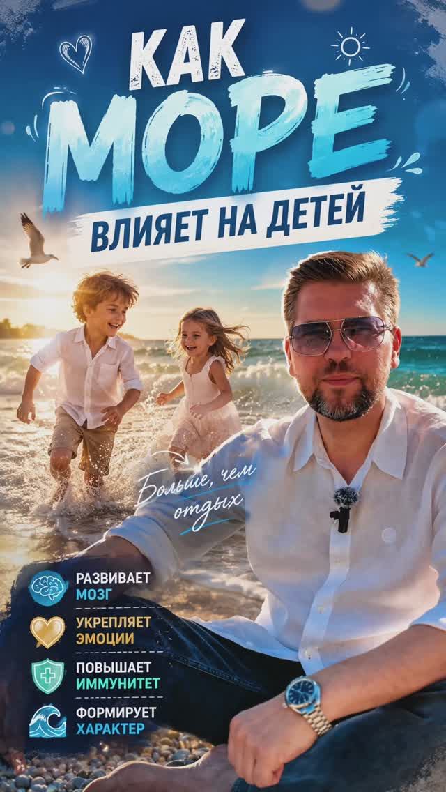 Как жизнь на море влияет на детей? И не только