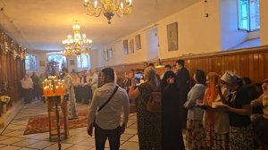Храмовый праздник в День Святого Духа в Храме Патриаршей школы на Сионе