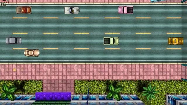 160. Прохождение GTA 1 - Секрет 58 [Рампейдж] (Глава 6, Вайс-Сити) [09.11.2016]