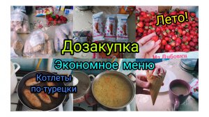 Покупка Покупок!😉Много Ягод/
Готовим и Болтаем.04.06.2026