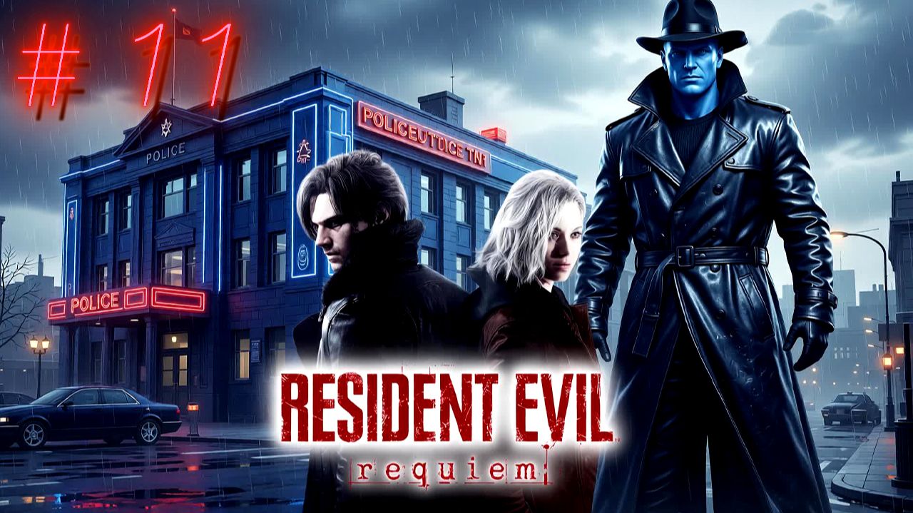 Resident Evil Requiem: Человек X против Леона 🤵♂️⚔️