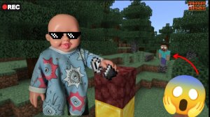ЭТО САМЫЙ СТРАШНЫЙ ХОРРОР МОД НА ХЕРОБРИНА //minecraft