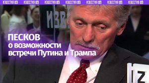 Планов по встрече Владимира Путина и Дональда Трампа в ближайшее время нет — Дмитрий Песков