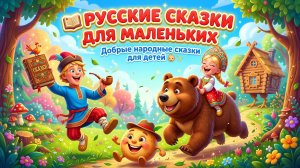 📖 Русские сказки для маленьких | Добрые народные сказки для детей 👶✨