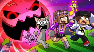 МОЙ ДРОН снял СПРУНКИ в МАЙНКРАФТ НУБ И ПРО ЭВОЛЮЦИЯ ВИДЕО MINECRAFT Евгенбро