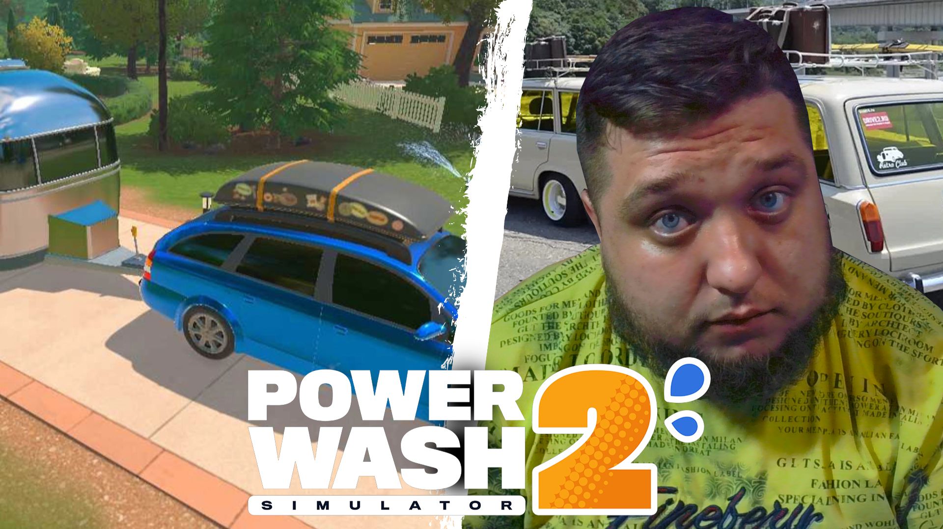 МАШИНА И ПРИЦЕП - PowerWash Simulator 2 #19