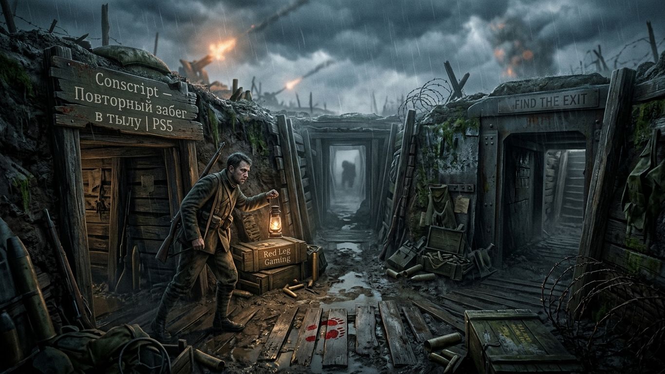 Conscript — Напряжённый путь к выходу | Chapter 1 | PS5 смотреть онлайн