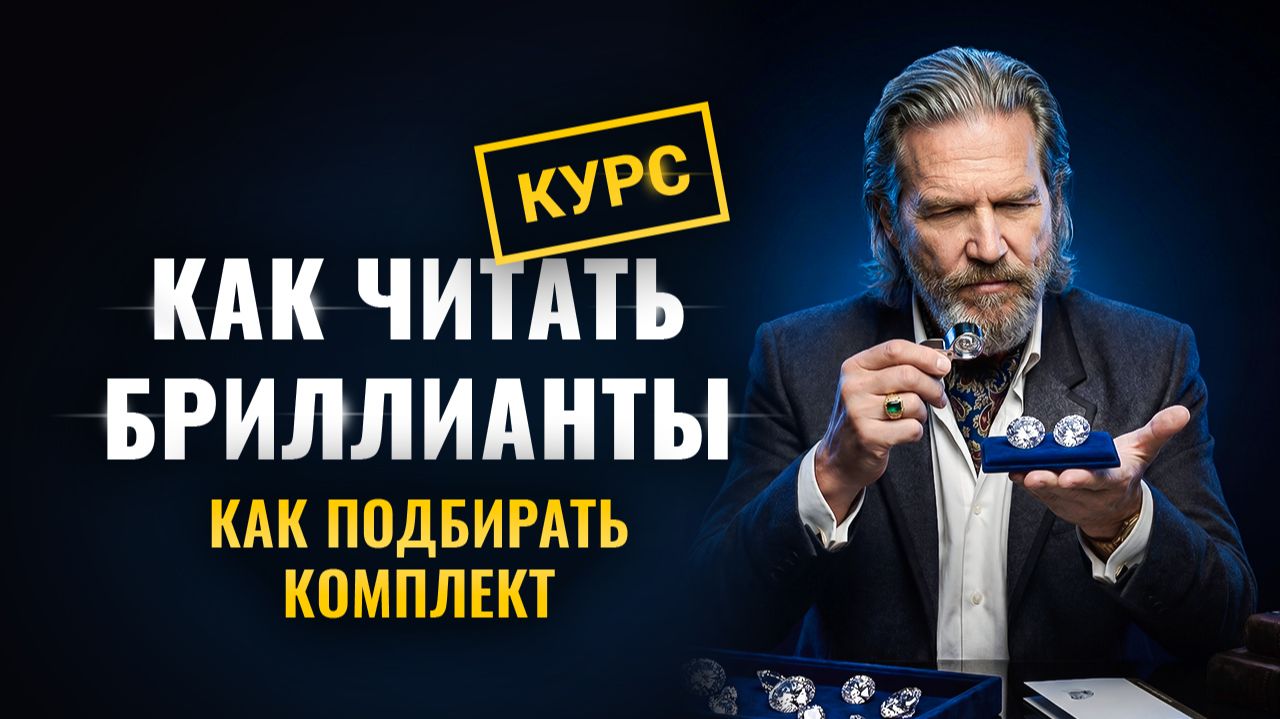 Как подбирать комплект бриллиантов в украшение Курс - Как читать бриллиант смотреть онлайн