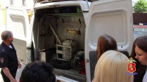 Учащиеся лицея познакомились с работой экспертно-криминалистического центра УМВД России
