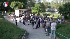 Детский праздник на благоустроенном Чуринском променаде