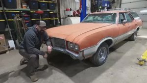455 Олдсмобиль Виста Крузер универсал 1971 года выпуска 455 Oldsmobile Vista Cruiser station wagon