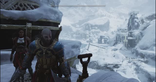 31 God of War Ragnarok - мидгард - через миры ингредиент 1 - слово судьбы