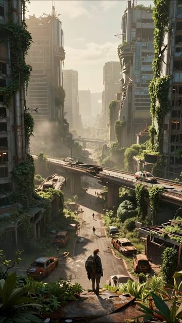 Город после людей постапокалипсис природа футуризм выживание