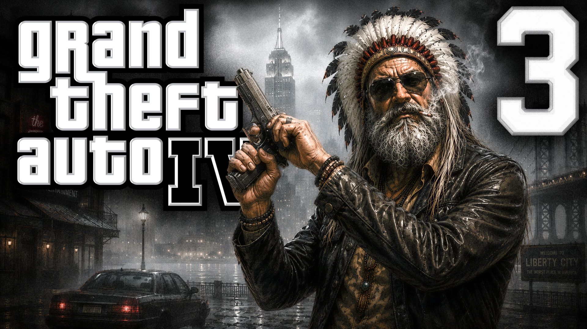 Прохождение GTA4 Игро-Кино [21:9] —Либерти-Сити не прощает фальшивых королей смотреть онлайн