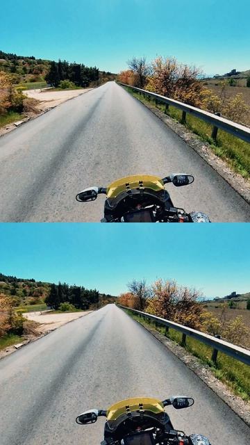 Весна. Крым. Мотоцикл