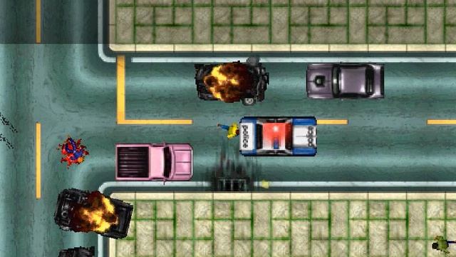 170. Прохождение GTA 1 - Секрет 68 [Рампейдж] (Глава 6, Вайс-Сити) [19.11.2016]