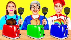 Кулинарный Челлендж# Я против Бабушки # Секреты и гаджеты для кухни от TeenTeam Challenge
