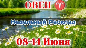 ОВЕН♈ Недельный расклад 08-14 ИЮНЯ/Таро Прогноз/Сферы жизни