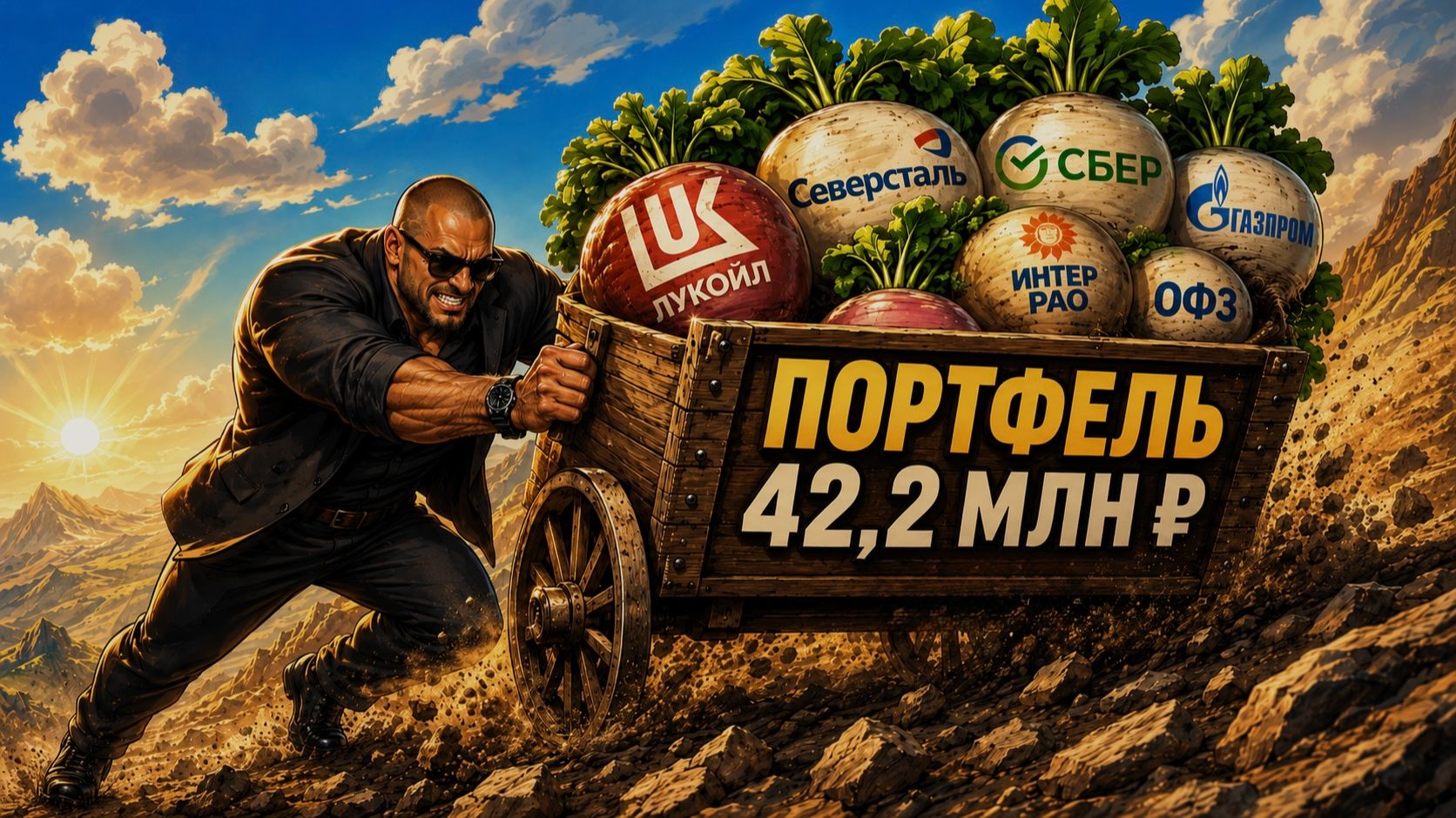 Обзор портфеля 42,2 млн руб: почему я больше не докупаю акции? | Купонный Барон смотреть онлайн