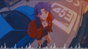 MIDNIGHT TOKYO DRIVE – Misato Katsuragi ｜ Evangelion Synthwave Cyberpunk Sci-Fi Mix
