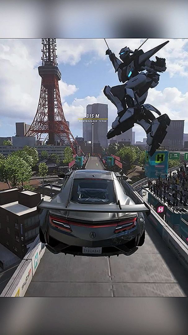 Forza Horizon 6 Гонка с роботом. Нулевая погоня #гонки #машина #геймплей