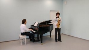 «Концертный этюд для саксофона-альта и фортепиано» А. Ривчун