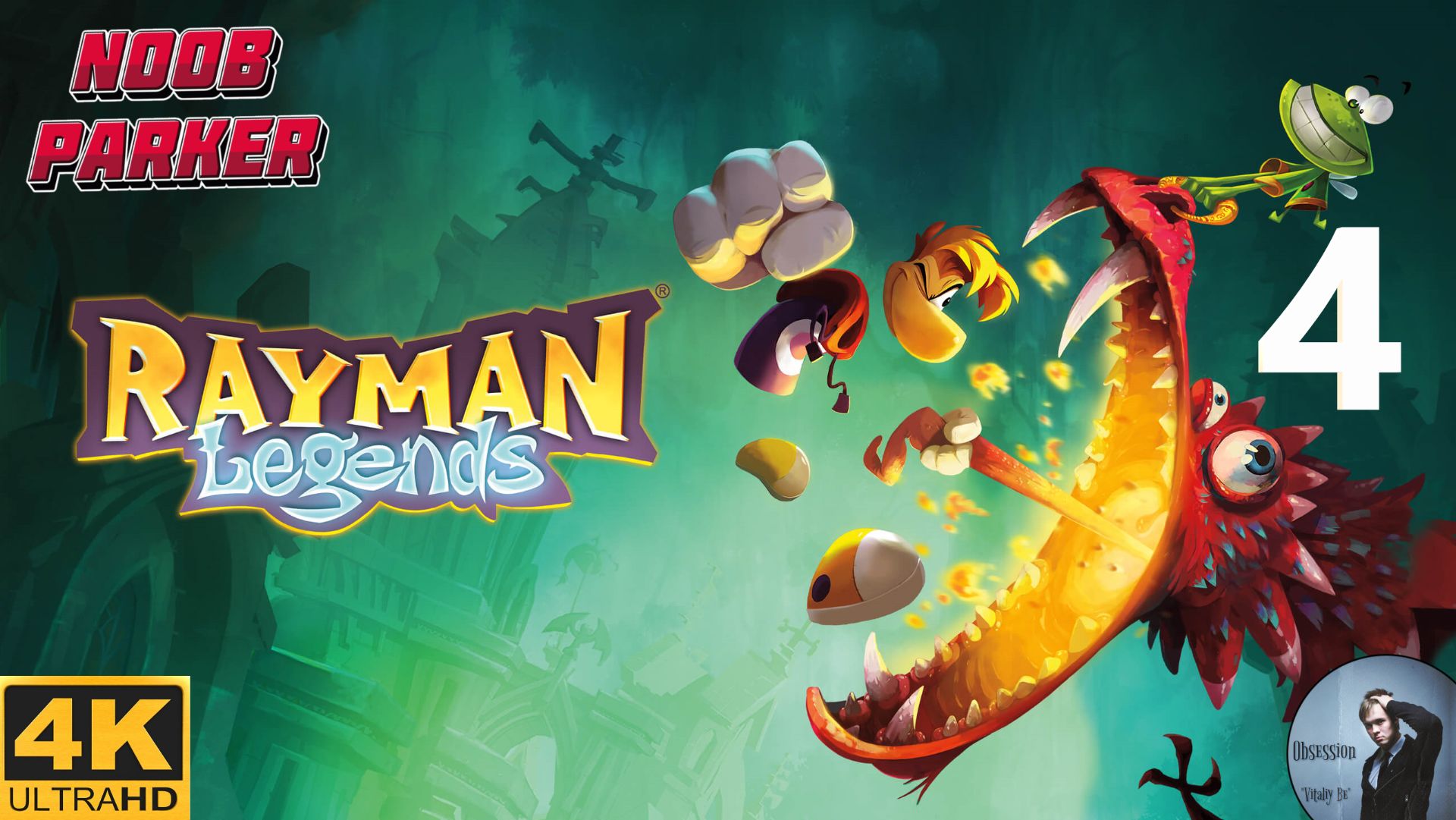 Rayman Legends 4K Прохождение Часть 4 смотреть онлайн