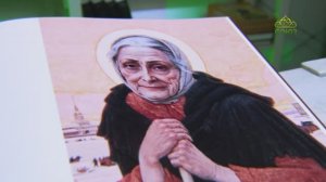 У книжной полки. Блаженная Ксения Петербургская в живописи Александра Простева