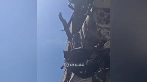 Азербайджанские СМИ публикуют последствия ударов украинских дронов по сухогрузу погибли 5 человек