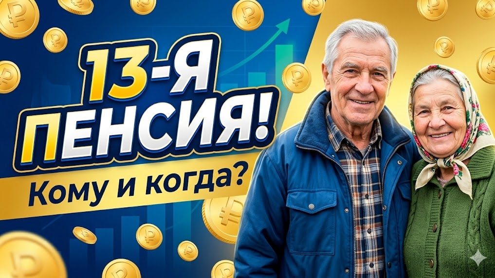 13-я пенсия в России 2026: последние новости кому положена и когда будет выплата