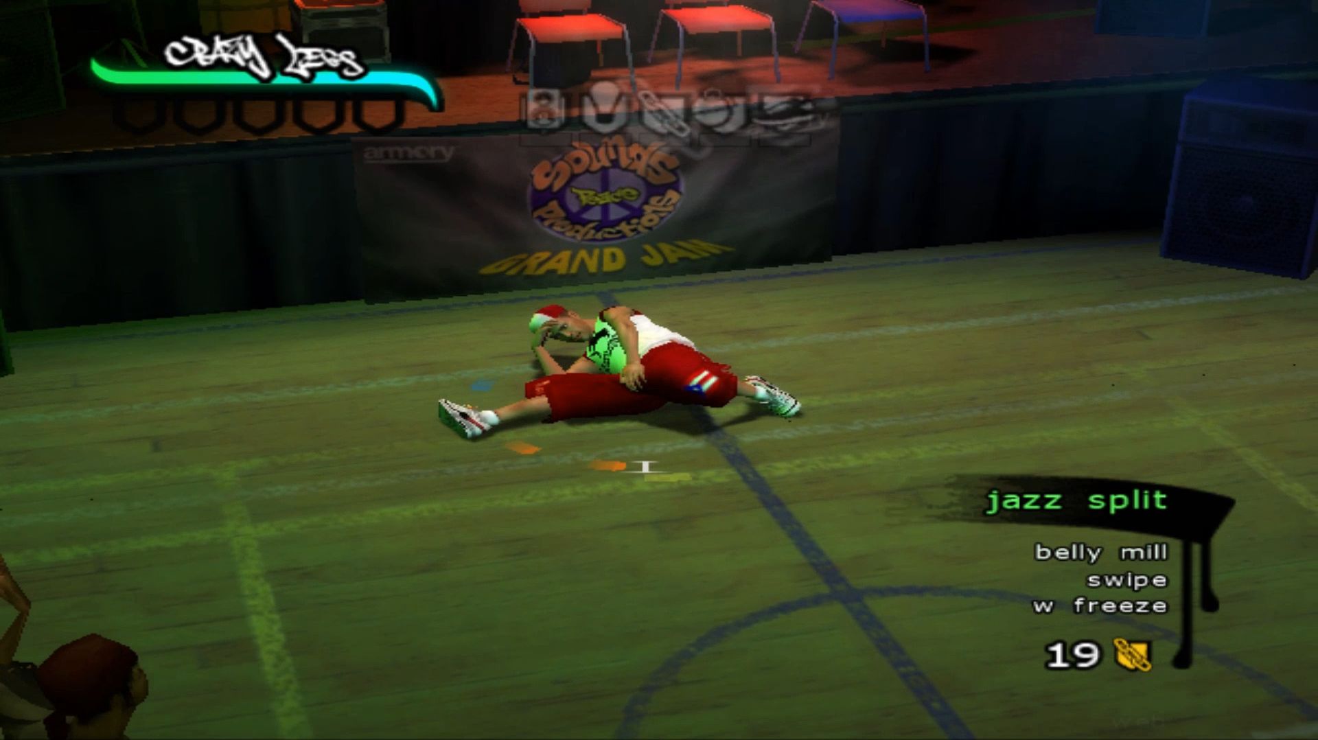 Bboy Crazy Legz Solo Round fron BBOYTHEGAME