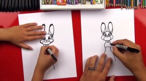 How To Draw Judy Hopps From Zootopia