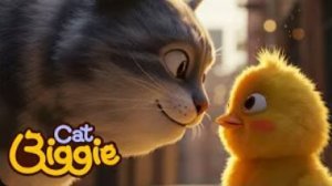 #CAT BIGGIE - ПЕРВЫЕ НЕУВЕРЕННЫЕ ШАГИ ЭЛЛИ
