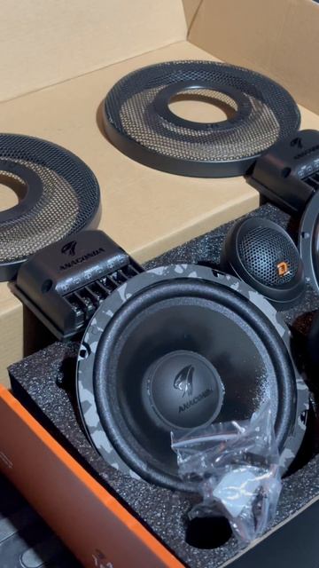 Замена динамиков в Lada Granta на DL Audio Anaconda 165 Comp