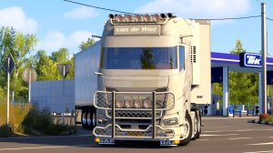683 / ETS2 1.58 / Daf XG+ 530 Van de Wiel Transport / Рейс в Донецк.
