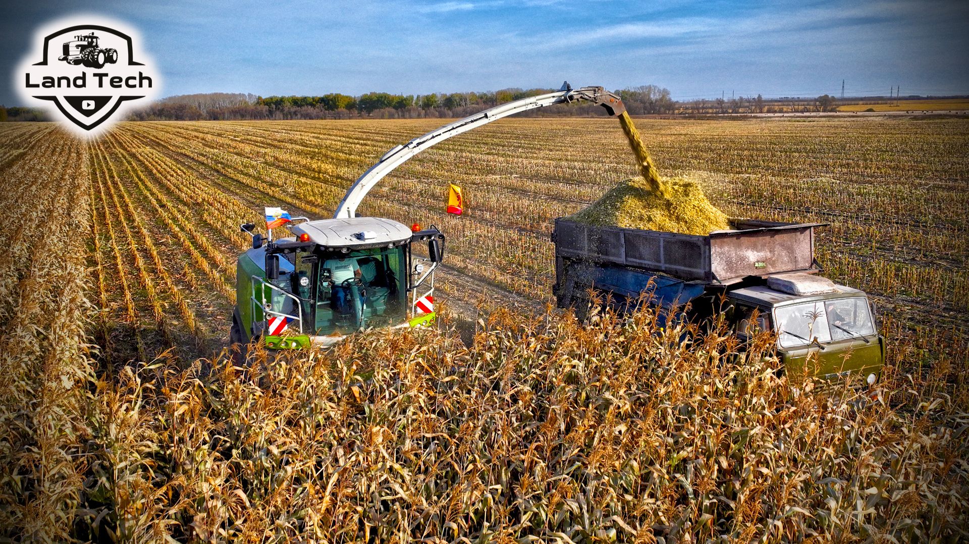 CLAAS JAGUAR 980 с двигателем V12 — монстр кормозаготовки в деле смотреть онлайн